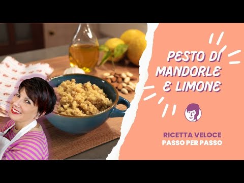 Pesto di mandorle e limone | Il Mondo di Antonietta Polcaro