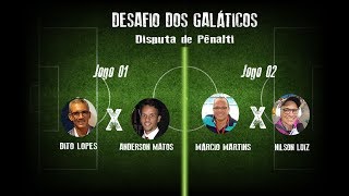 Galáticos participam de desafio de pênaltis com Emerson Ferretti; assista