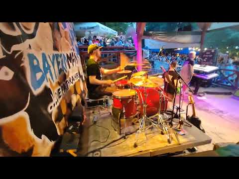 Bayernmän - Live - Bühnen Ansicht - Forchheim Annafest 2024 , Greif Bräu Keller 02.08.2024