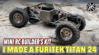 I Made A Furitek Titan 24th Scale RC Rock Buggy From Their Builder's Kit