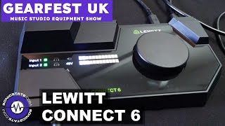 Video thumbnail for Gearfest UK 2023: Lewitt Connect 6 Futuristic USB Interface by sonicstate