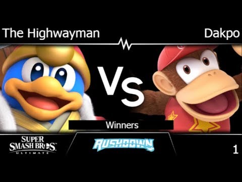 Rushdown  - FRKS | The Highwayman (DDD) vs FX | Dakpo (Diddy) Winners - SSBU