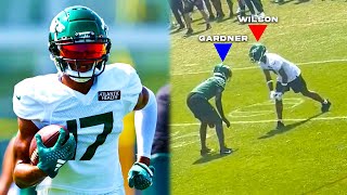 Sauce Gardner vs Garrett Wilson! Aaron Rodgers & Garrett Wilson Looking SCARY!