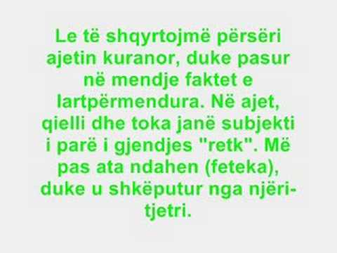 MREKULLITË SHKENCORE NË KURAN (3)