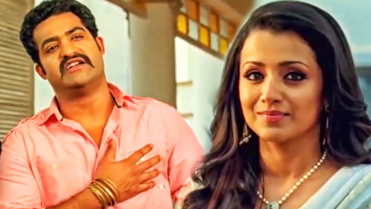 Jr. NTR को लगता है Trisha Krishnan की एंट्री पर ही पैसा वसूल है | Dhammu फि?