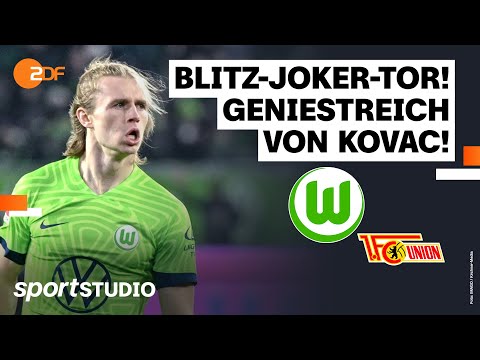 VfL Wolfsburg – 1. FC Union Berlin | Bundesliga, 24. Spieltag Saison 2022/23 | sportstudio