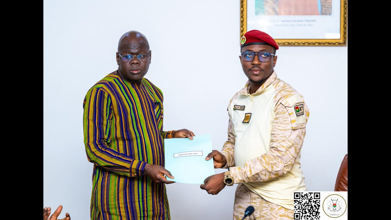 Bureau national des grands projets du Burkina: Le nouveau Directeur exécutif officiellement installé