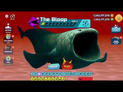 Hungry shark evolution new monster Sharks unlocked | New update coming soon