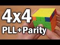 4x4 Rubik's Cube: Best PLL Parity Method & Tricks