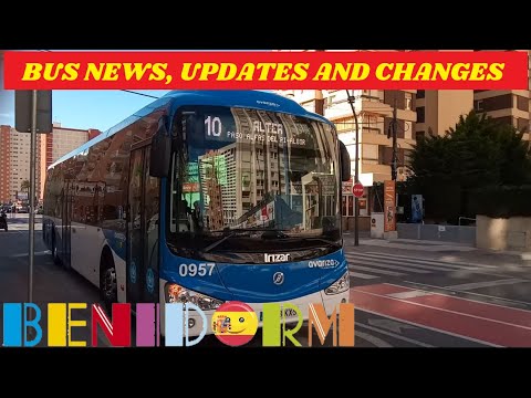 Benidorm BUSES - ALL THE INFO, NEWS & UPDATES!☀️🚌🇪🇦🆕 Everything YOU Need To Know! #benidorm