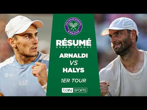 WIMBLEDON : Matteo ARNALDI vs Quentin HALYS | 1er tour