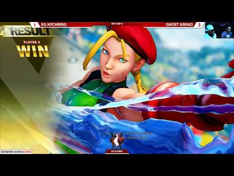 Street Fighter V Canada Cup FT5 GRAND FINALS - GHOST Kbrad vs NYChrisG