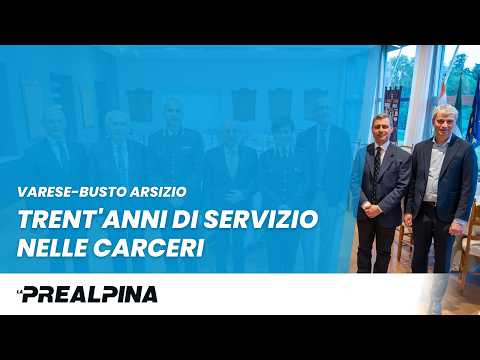 Trent'anni di servizio nelle carceri