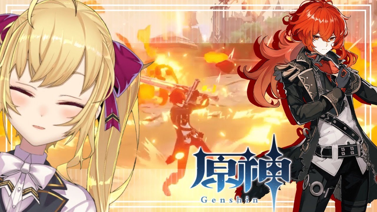【原神/Genshin】本日のクエ、素材集めは辛く険しい【にじさんじ/鷹宮リオン】