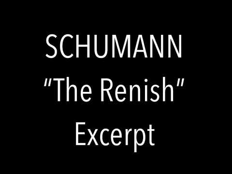 SCHUMANN  “The Renish” Excerpt Trombón