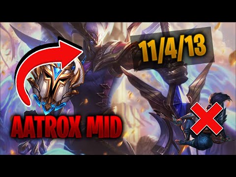Odoamne Plays Aatrox Mid VS Yasuo Patch 9.23