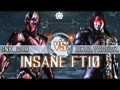 Mortal Kombat X: Deadlyxrebel vs Snk Cam FT10 (HIGH LVL DUALIST!)