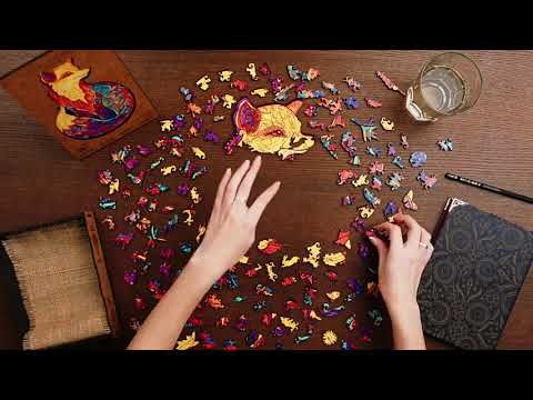 Unique Animal Piece Puzzle !