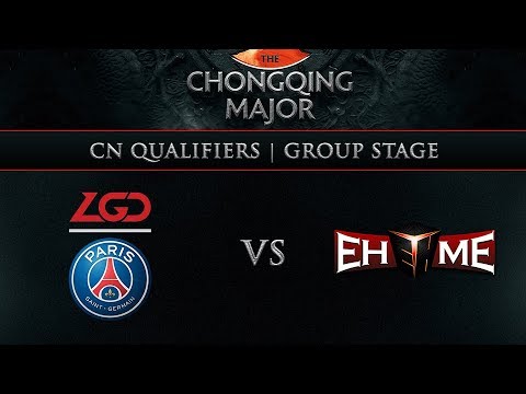PSG.LGD vs EHOME Game 2 - Chongqing Major CN Qualifier: Group Stage w/ Xyclopzz
