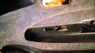 93-97 Toyota Corolla Power window Motor/regulator replacement