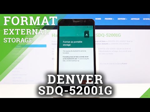 How to Format SD in DENVER SDQ-52001G – Format Memory Card in Android
