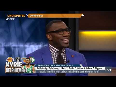 Skip & Shannon HEATED Debate over Where Kyrie Irving should play next year
