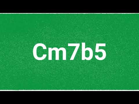 ONE CHORD WORKOUT - Jazz Backing Track Jam - Cm7b5