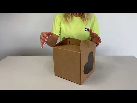 20x20x20 Cake Box | Instruction
