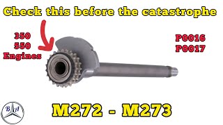 Crucial Topic: Check M272 & M273 balance shaft sprocket before catastrophe...