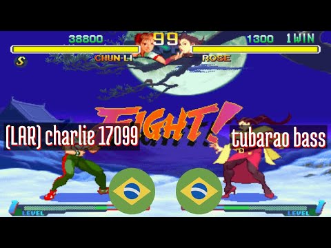 FT5 @sfa2u: (LAR) charlie 17099 (BR) vs tubarao bass (BR) [SF Alpha 2 sfa2 Fightcade] Jul 30