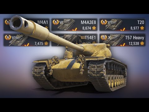 The T57 Heavy Tech Tree is AMAZING! Until...