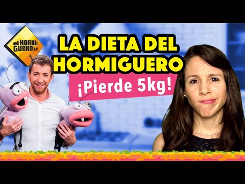 Dieta del hormiguero ¡BAJA 5 KILOS! ¿ES SANO?  | QUIERO UNA DIETA