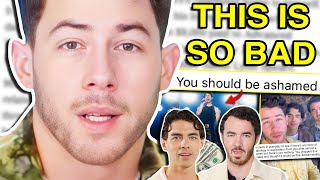 THE JONAS BROTHERS ARE IN BIG TROUBLE (fans are so mad)