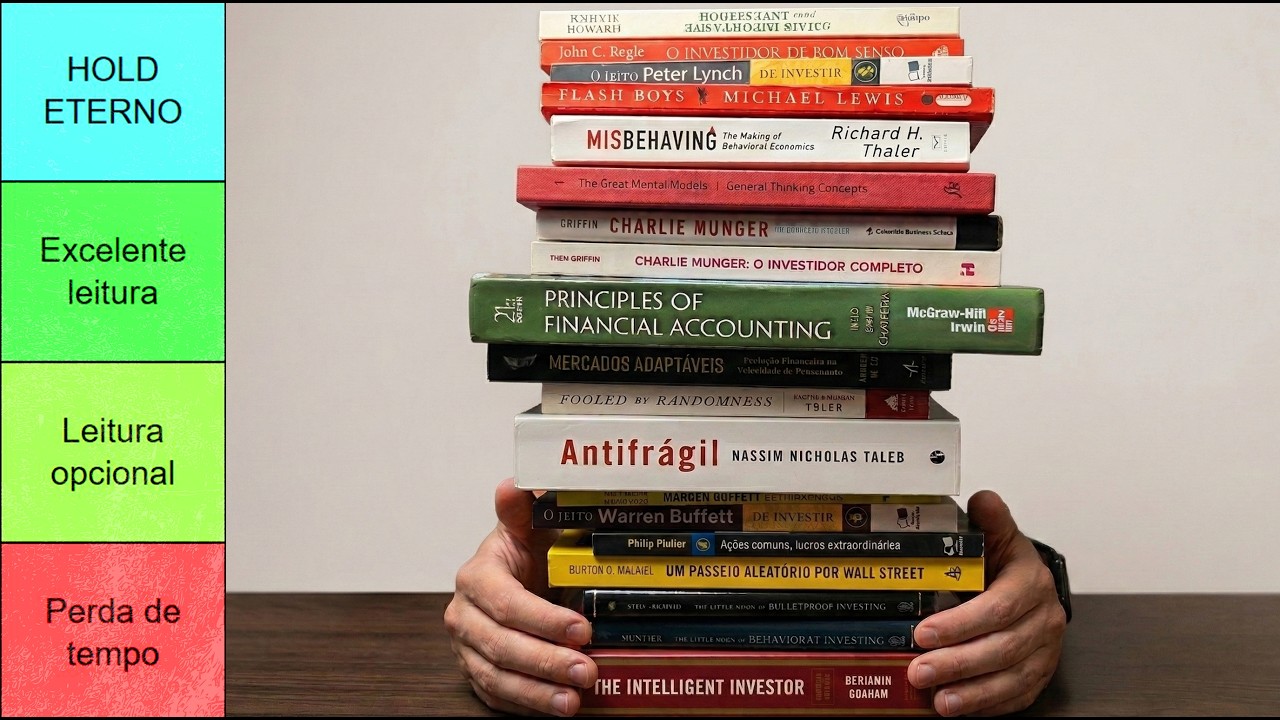 Livros INDISPENSÁVEIS para VENCER no Mercado Financeiro (do básico ao avançado)