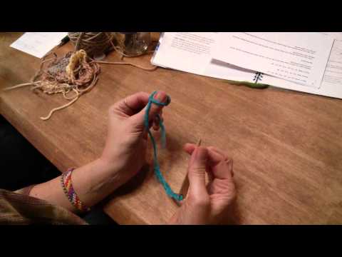 How to start Nalbinding