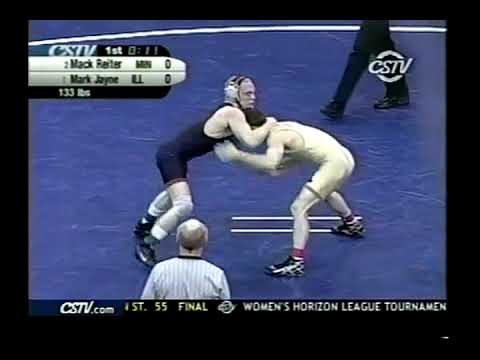 D1CW Video Vault - 2005 Big Ten Finals - Mack Reiter vs Mark Jayne
