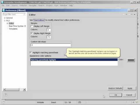 Rational Developer for System z: Navigation and visualization improvements to COBOL and PL/I editors