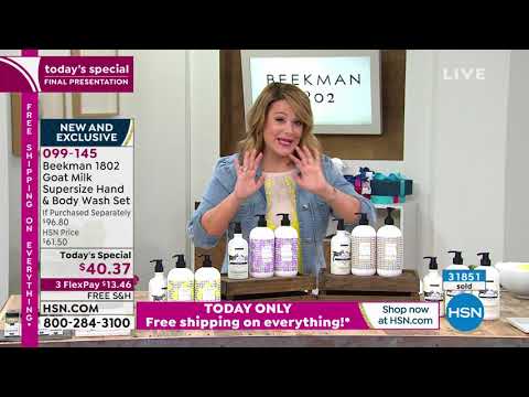 HSN | Beekman 1802 Beauty Celebration 07.18.2021 - 10 PM