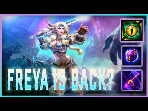 CRIT GOT NERFED, BACK TO FREYA? - Smite Freya ADC Build + Guide