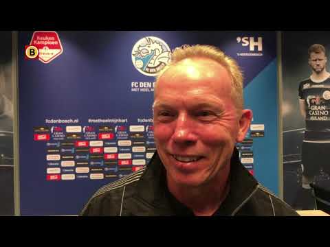 FC Den Bosch-trainer Wil Boessen: 'Hoop is het belangrijkste woord'