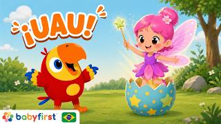 Aprenda Animais, Jogos e Instrumentos Musicais com o Larry | Vocabulário para Crianças | BabyFirst