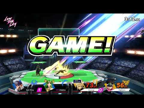 Low Tier City 2023 - Doubles Losers Eighths - Kusanagi & Nightmare VS MuteAce & Dark Wizzy - SSBU