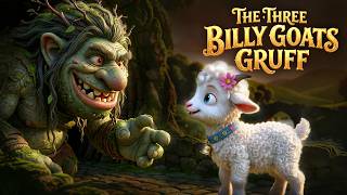 The Three Billy Goats Gruff 🐐👹 | English Moral Stories | Bedtime Stories