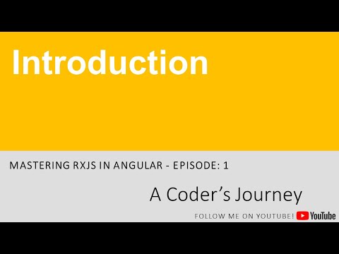 Mastering RxJS in Angular #1 - Introduction