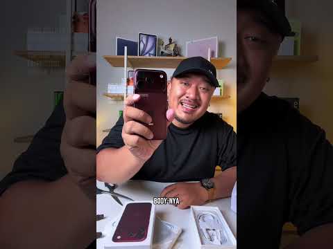 akhirnya ikut unboxing 18 pro burgundy