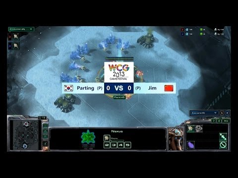 [WCG2013] G.F StarcraftII 3rd (SET1) PartinG vs Jim -English ver.