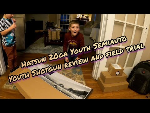 Hatsan Escort 20 Gauge Youth Model Shotgun Review \u0026 Patterning Test : My Son Gets His First Shotgun