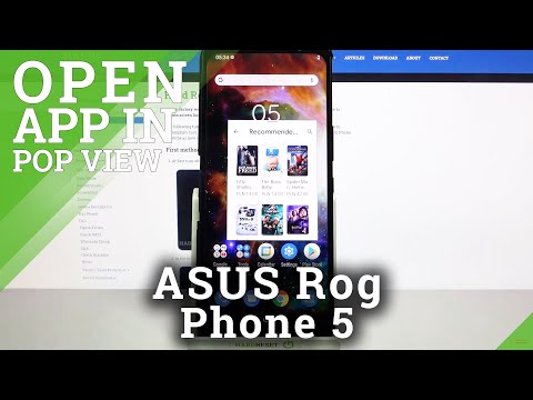 How to Open Apps in Pop Up View in ASUS Rog Phone 5 – Pop Up View
