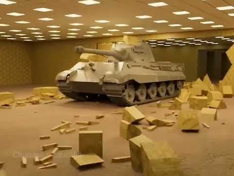 tank in the backrooms but i put sabaton music