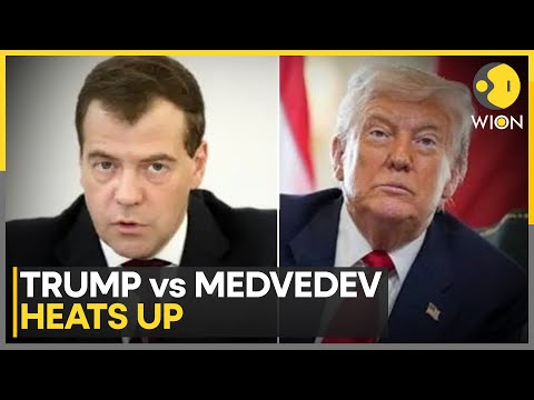 Russia Ukraine War: Trump Slams Medvedev After Putin Ally Mocks Ukraine War Deadline | WION